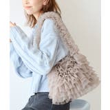 ベージュ系(29) | シアーフリルワンハンドルバッグ | ROPE' PICNIC