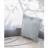 メタリックヤーンミニチェーンショルダーバッグ | ROPE' PICNIC | 詳細画像4 