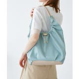 【撥水加工】ドロストリングギャザートートバッグ | ROPE' PICNIC | 詳細画像10 