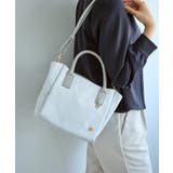 グレーサブ(09) | 異素材コンビミドルトートバッグ/軽量・2WAY | ROPE' PICNIC