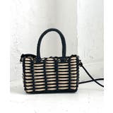 ブラック(01) | 【Casselini/キャセリーニ】パターンマルシェショルダーバッグ | ROPE' PICNIC