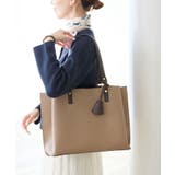 【WEB限定】【A4対応】チャーム付きバイカラートートバッグ/.通勤対応 | ROPE' PICNIC | 詳細画像6