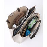 【WEB限定】【A4対応】チャーム付きバイカラートートバッグ/.通勤対応 | ROPE' PICNIC | 詳細画像8