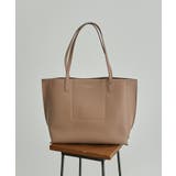 ベージュ系(28) | 軽量平カシメフロントポケット3層A4トートバッグ | ROPE' PICNIC