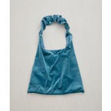 ブルー(44) | 2WAY/ベロアフリルワンショルダーバッグ | ROPE' PICNIC