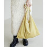 イエロー(80) | 2WAY/ベロアフリルワンショルダーバッグ | ROPE' PICNIC
