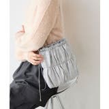 シルバー(93) | メタリックワンハンドルシャーリングミドルバッグ | ROPE' PICNIC