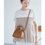 旅するボストンバッグ ソフトシンセティックレザーミニボストンバッグ | ROPE' PICNIC | 詳細画像4