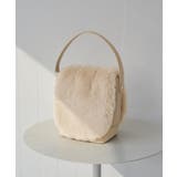 ベージュ(27) | マルチWAYファーフラップハンド&ショルダーバッグ | ROPE' PICNIC