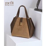 ブラウン系(21) | me fit BAG ホースヘア調コンビスクエアフォルムバッグ/2WAY | ROPE' PICNIC