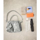 2WAYハンドル シャイニーベロアパースバッグ | ROPE' PICNIC | 詳細画像10