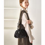 2WAYハンドル シャイニーベロアパースバッグ | ROPE' PICNIC | 詳細画像3