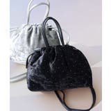 2WAYハンドル シャイニーベロアパースバッグ | ROPE' PICNIC | 詳細画像5