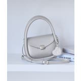 ハートチャーム付きミニレトルショルダーバッグ | ROPE' PICNIC | 詳細画像9 