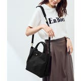 ブラック(01) | 【Legato Largo/レガートラルゴ】肩楽ショルダーバッグ | ROPE' PICNIC