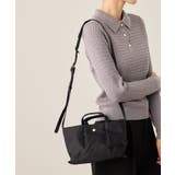 ブラック(01) | 肩楽ミニショルダーバッグ 撥水加工 | ROPE' PICNIC