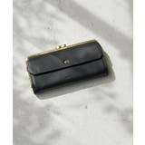 ブラック(01) | 【Legato Largo/レガートラルゴ】がま口長財布 | ROPE' PICNIC