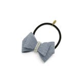 サックス(48) | パールライン立体リボンポニー | ROPE' PICNIC