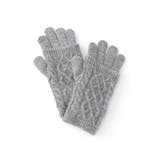 3WAY/ケーブル編み×リブ編みニットグローブ | ROPE' PICNIC | 詳細画像14 