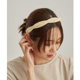 キナリ(16) | パールポイントツイストカチューシャ | ROPE' PICNIC