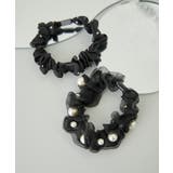 ブラック(01) | キラキラパールミニシュシュセット | ROPE' PICNIC