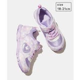 パープル(50) | 【KIDS】【MoonStar ムーンスター】LUVRUSH バタフライ＆リボン | ROPE' PICNIC【KIDS】