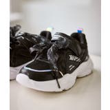 【KIDS/キッズ】【＝Me】チュール＆サテンリボンスニーカー | ROPE' PICNIC【KIDS】 | 詳細画像1 