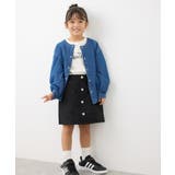 【KIDS】フロントボタンインパン付きスカート | ROPE' PICNIC【KIDS】 | 詳細画像6 