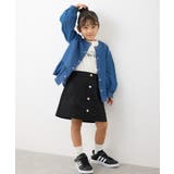 【KIDS】フロントボタンインパン付きスカート | ROPE' PICNIC【KIDS】 | 詳細画像7 