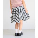 【KIDS/キッズ】インナーパンツ付きイレヘムチェックスカート | ROPE' PICNIC【KIDS】 | 詳細画像3 