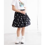 【KIDS】リンクコーデ/ドット柄アシメントリーフリルスカート | ROPE' PICNIC【KIDS】 | 詳細画像2 