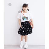【KIDS】リンクコーデ/ドット柄アシメントリーフリルスカート | ROPE' PICNIC【KIDS】 | 詳細画像4 