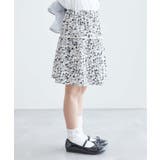 【KIDS】花柄パイピングギャザースカート/リンクコーデ | ROPE' PICNIC【KIDS】 | 詳細画像12 