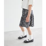 【KIDS】花柄パイピングギャザースカート/リンクコーデ | ROPE' PICNIC【KIDS】 | 詳細画像18 