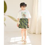 【KIDS/キッズ】フラワー柄インパン付きスカート/リンクコーデ | ROPE' PICNIC【KIDS】 | 詳細画像8 