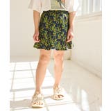 【KIDS/キッズ】フラワー柄インパン付きスカート/リンクコーデ | ROPE' PICNIC【KIDS】 | 詳細画像9 