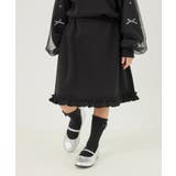 【KIDS】裏毛裾フリルスカート/セットアップ対応 | ROPE' PICNIC【KIDS】 | 詳細画像1 