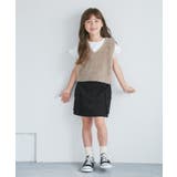 【KIDS/キッズ】インパンツ付きストレッチカーゴミニスカート | ROPE' PICNIC【KIDS】 | 詳細画像3
