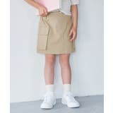 【KIDS/キッズ】インパンツ付きストレッチカーゴミニスカート | ROPE' PICNIC【KIDS】 | 詳細画像7