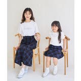 【KIDS】リンクコーデ/チェック柄インパンツ付スカート | ROPE' PICNIC【KIDS】 | 詳細画像4 