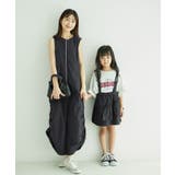 【KIDS】サス付きアシメトリーナイロンスカート/リンクコーデ・2WAY | ROPE' PICNIC【KIDS】 | 詳細画像7 