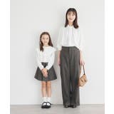 【KIDS】ウエスト折り返しタックスカート/リンクコーデ | ROPE' PICNIC【KIDS】 | 詳細画像12 