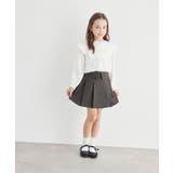 【KIDS】ウエスト折り返しタックスカート/リンクコーデ | ROPE' PICNIC【KIDS】 | 詳細画像15 