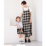 【KIDS キッズ】インパンツ付きオンブレチェックプリーツスカート リンクコーデ | ROPE' PICNIC【KIDS】 | 詳細画像7 