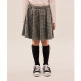 【KIDS/キッズ】インパンツ付きチェック柄フレアスカート/リンクコーデ | ROPE' PICNIC【KIDS】 | 詳細画像16 