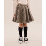 【KIDS/キッズ】インパンツ付きチェック柄フレアスカート/リンクコーデ | ROPE' PICNIC【KIDS】 | 詳細画像17 