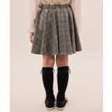 【KIDS/キッズ】インパンツ付きチェック柄フレアスカート/リンクコーデ | ROPE' PICNIC【KIDS】 | 詳細画像23 