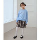 【KIDS/キッズ】インパンツ付きチェック柄フレアスカート/リンクコーデ | ROPE' PICNIC【KIDS】 | 詳細画像5 