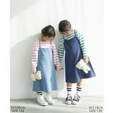 【KIDS】バックリボンデニムジャンパースカート | ROPE' PICNIC【KIDS】 | 詳細画像7 