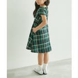 【KIDS】チェック柄ハーフスリーブワンピース | ROPE' PICNIC【KIDS】 | 詳細画像10